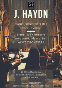 Haydn Piano Concerto in F Hob. XVIII:3